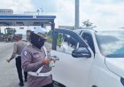 Lantas Polda Riau Gelar Razia Di Tol Permai
