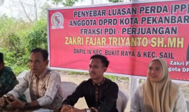 November 2025 Reses Dan Penyebarluasan Perda DPRD Pekanbaru Oleh Zakri Fajar Triyanto