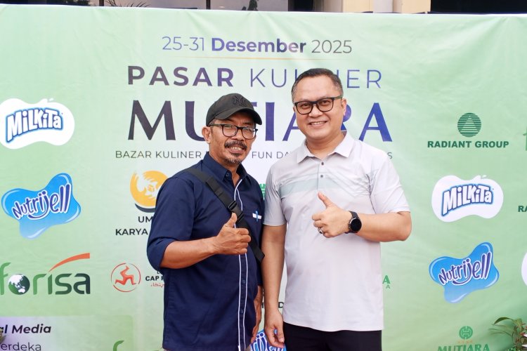 Menjelang Tahun Baru 2026, Pasar Kuliner Mutiara Dengan UMKM Karya Mandiri Di Hotel Mutiara Merdeka Pekanbaru