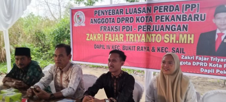 November 2025 Reses Dan Penyebarluasan Perda DPRD Pekanbaru Oleh Zakri Fajar Triyanto