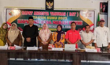 RAT 2025 Koperasi Desa Merah Putih Pandau Jaya Kampar Berjalan Sukses