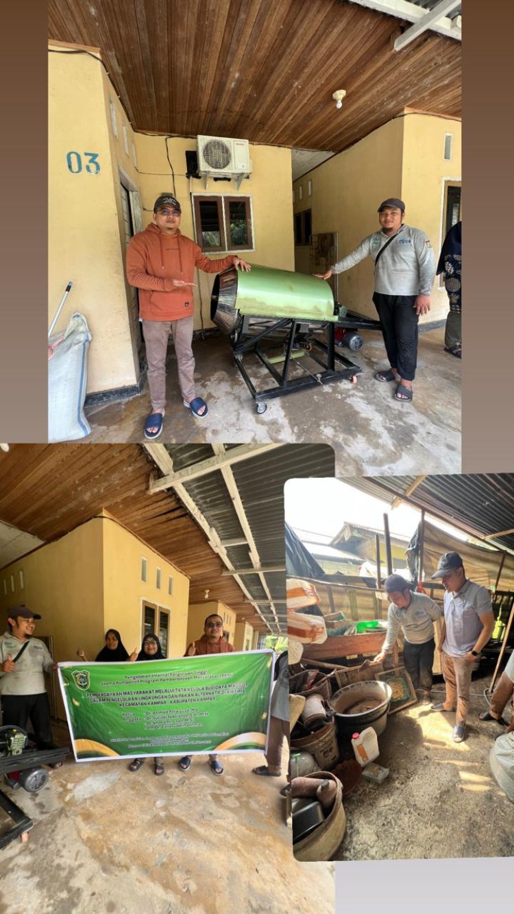 Keren, Pascasarjana UIR  Lakukan Program Pengabdian Masyarakat Di Air Tiris Kampar Untuk Tingkatkan Produktivitas Mitra