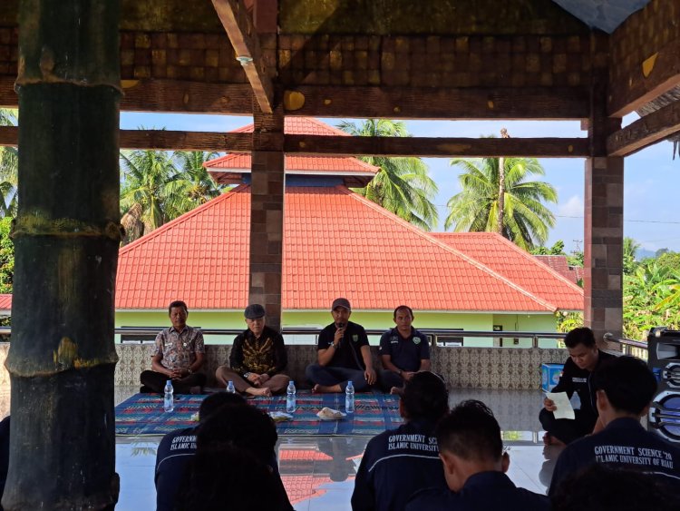 Program Studi Magister Ilmu Pemerintahan UIR Merancang  PkM Berbasis Inovasi Sosial Di Desa Empat Balai Kuok Kampar