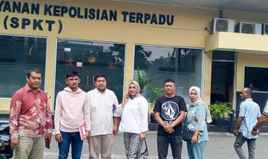 Setelah Hampir Mati Dianiaya Dan Dikeroyok, Ilham Buat Laporan Ke Polresta Pekanbaru