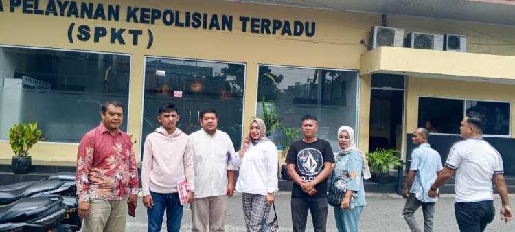 Setelah Hampir Mati Dianiaya Dan Dikeroyok, Ilham Buat Laporan Ke Polresta Pekanbaru