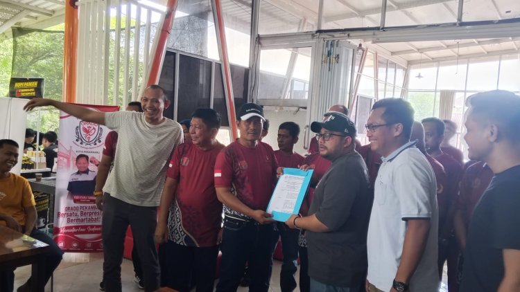 Gebyar,  Pengukuhan Proklamator Orado Club Pekanbaru Dilanjutkan Pertandingan 64 Team